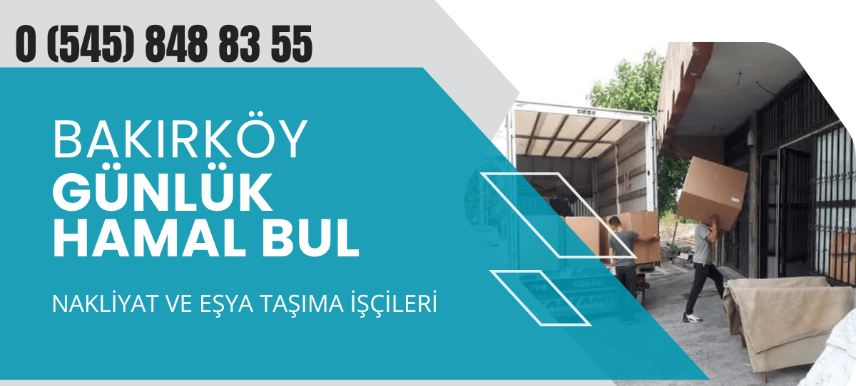 Bakırköy Hamal İşçisi Telefonları