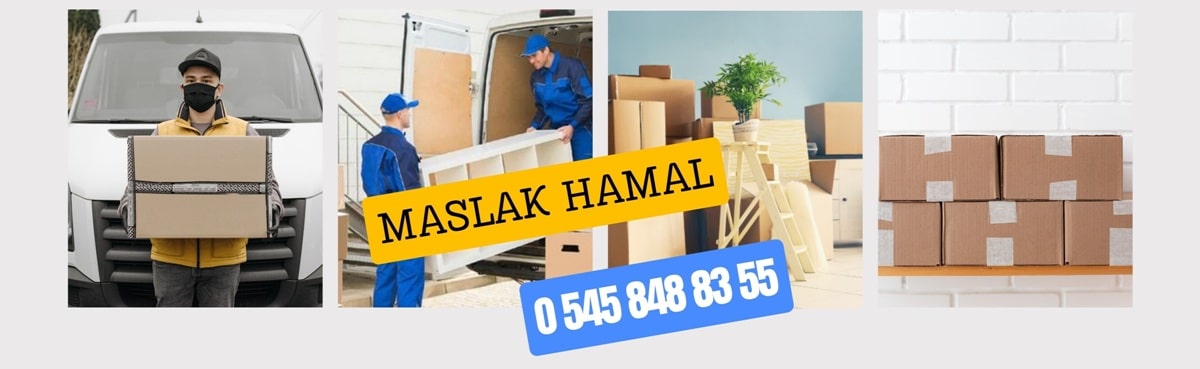 MASLAK günlük eşya taşıma hamalı
